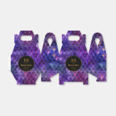 パープルドラゴンはかりで測金ゴールド誕生日ありがとう フェイバーボックス (折り畳みなし)