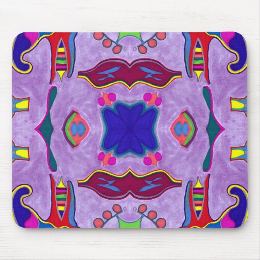 パープルドラゴンマウスパッド マウスパッド (正面)