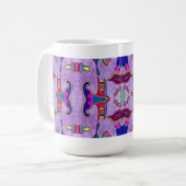 パープルドラゴンマグ コーヒーマグカップ (正面左)