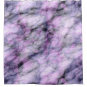 パープルドラゴンマーブル シャワーカーテン (正面)