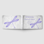 パープルドラゴン結婚フライのゲストブック ゲストブック (全面)