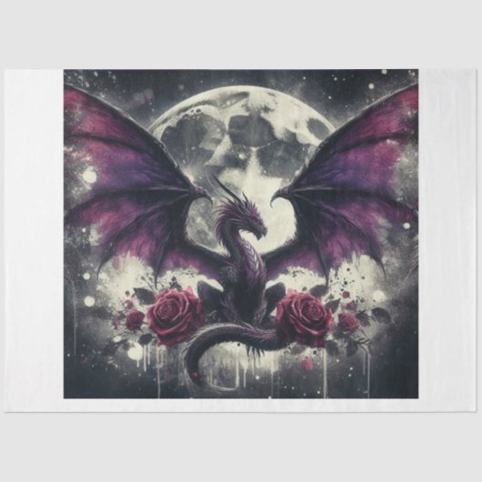 パープルドラゴン 薄葉紙 (正面)