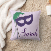 パープルドラマクラブ演劇用マパーソナライズされたスク クッション (ブランケット)
