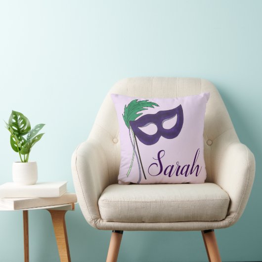 パープルドラマクラブ演劇用マパーソナライズされたスク クッション (椅子)