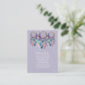 パープルドリームキャッチャーベビー エンクロージャーカード (スタンド正面)