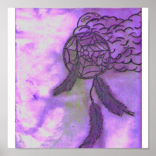 パープルドリームキャッチャー ポスター (正面)