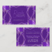 パープルドリームスジュエリー名刺 名刺 (正面/裏面)
