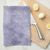 パープルドリームスパークル キッチンタオル (四つ折り)