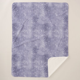 パープルドリームスパークル シェルパブランケット
