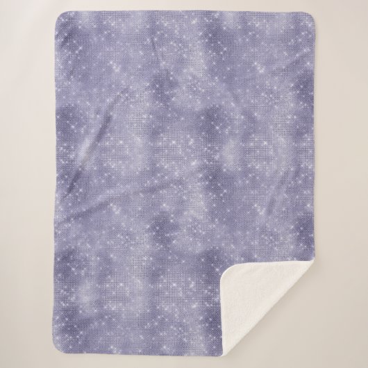 パープルドリームスパークル シェルパブランケット (正面)