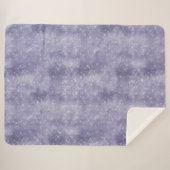 パープルドリームスパークル シェルパブランケット (正面(横))