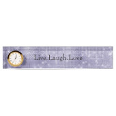 パープルドリームスパークル デスクネームプレート (正面)