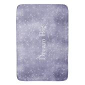 パープルドリームスパークル バスマット (正面縦)