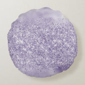 パープルドリームスパークル ラウンドクッション (裏面)