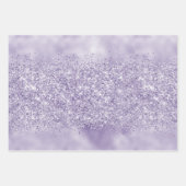 パープルドリームスパークル ラッピングペーパーシート (正面2)