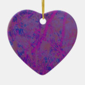 パープルドリームファンタジーミックスマッチ セラミックオーナメント (正面)