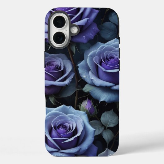 パープルドリームローズ Case-Mate iPhoneケース (裏面)