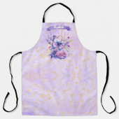 パープルドリーム・バタフライ エプロン (正面)