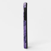 パープルドリーム、幻想的な花のインディゴパレット Case-Mate iPhoneケース (裏面/左)