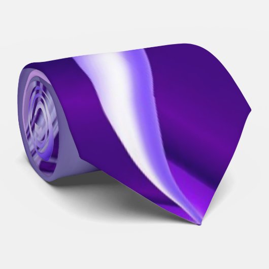 パープルドリーム、抽象芸術ファンタジーレインボーアート ネクタイ (ロール)