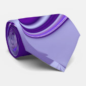 パープルドリーム、抽象芸術ファンタジーレインボーアート ネクタイ (ロール)