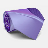 パープルドリーム、抽象芸術ファンタジーレインボーアート ネクタイ (ロール)
