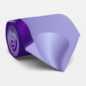 パープルドリーム、抽象芸術ファンタジーレインボーアート ネクタイ (ロール)