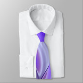 パープルドリーム、抽象芸術ファンタジーレインボーアート ネクタイ (タイ)