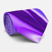 パープルドリーム、抽象芸術ファンタジーレインボーアート ネクタイ (ロール)
