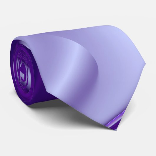 パープルドリーム、抽象芸術ファンタジーレインボーアート ネクタイ (ロール)