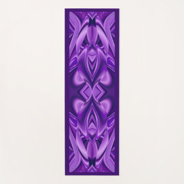 パープルドリーム、抽象芸術ファンタジーレインボーアート ヨガマット