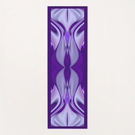 パープルドリーム、抽象芸術ファンタジーレインボーアート ヨガマット