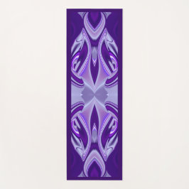 パープルドリーム、抽象芸術ファンタジーレインボーアート ヨガマット