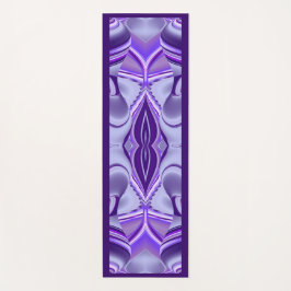 パープルドリーム、抽象芸術ファンタジーレインボーアート ヨガマット