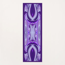 パープルドリーム、抽象芸術ファンタジーレインボーアート ヨガマット