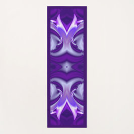 パープルドリーム、抽象芸術ファンタジーレインボーアート ヨガマット