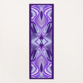 パープルドリーム、抽象芸術ファンタジーレインボーアート ヨガマット