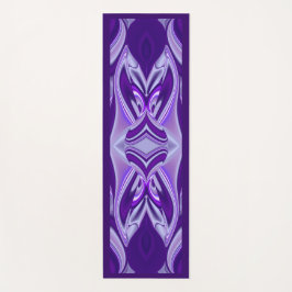 パープルドリーム、抽象芸術ファンタジーレインボーアート ヨガマット