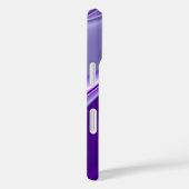 パープルドリーム、抽象芸術ファンタジーレインボーアート Case-Mate iPhoneケース (裏面 / 右)
