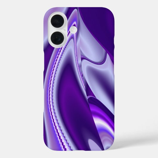 パープルドリーム、抽象芸術ファンタジーレインボーアート Case-Mate iPhoneケース (裏面)
