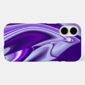 パープルドリーム、抽象芸術ファンタジーレインボーアート Case-Mate iPhoneケース (裏面 (横))