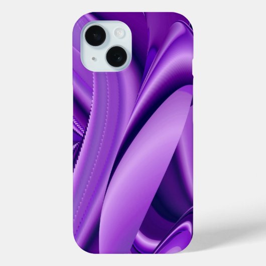 パープルドリーム、抽象芸術ファンタジーレインボーアート Case-Mate iPhoneケース (裏面)