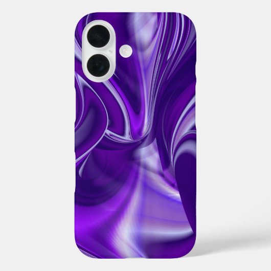 パープルドリーム、抽象芸術ファンタジーレインボーアート Case-Mate iPhoneケース (裏面)