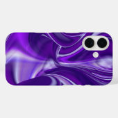 パープルドリーム、抽象芸術ファンタジーレインボーアート Case-Mate iPhoneケース (裏面 (横))