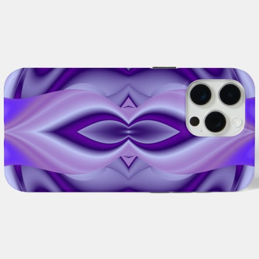 パープルドリーム、抽象芸術ファンタジーレインボーアート Case-Mate iPhoneケース (裏面 (横))