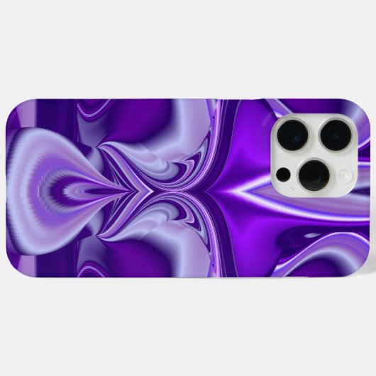 パープルドリーム、抽象芸術ファンタジーレインボーアート Case-Mate iPhoneケース (裏面 (横))