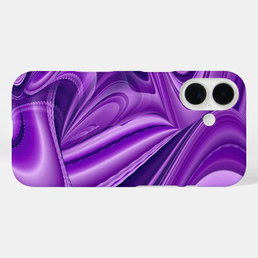 パープルドリーム、抽象芸術ファンタジーレインボーアート Case-Mate iPhoneケース (裏面 (横))