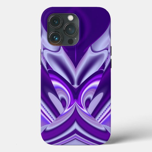 パープルドリーム、抽象芸術ファンタジーレインボーアート Case-Mate iPhoneケース (裏面)