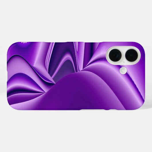 パープルドリーム、抽象芸術ファンタジーレインボーアート Case-Mate iPhoneケース (裏面 (横))