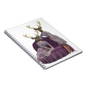 パープルドレスの鹿の双子.jpg ノートブック (右側)